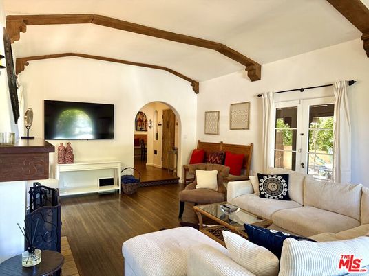 Fireplace, Interior, Living room, Wooden Beams, Wood Texture Flooring