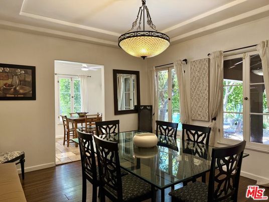 Dining room, Interior, Wood Texture Flooring