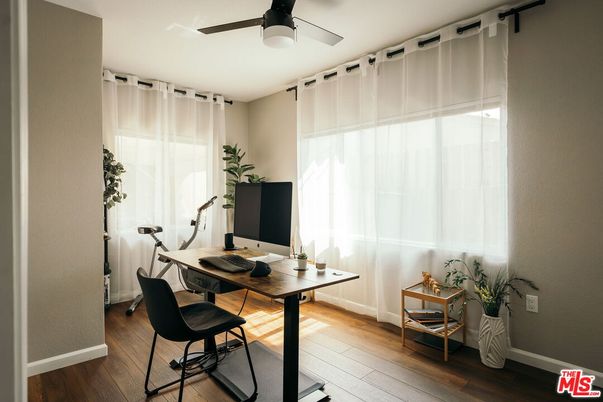Home Office, Interior, Wood Texture Flooring