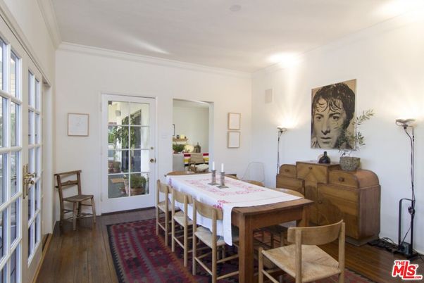 Dining room, Interior, Wood Texture Flooring