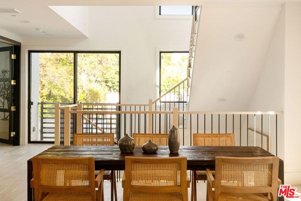 Dining room, Interior, Wood Texture Flooring