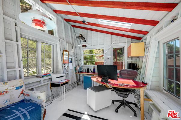 Home Office, Interior, Pendant Lights