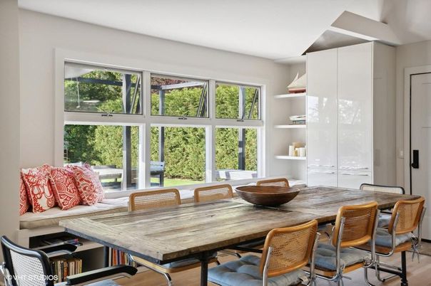 Dining room, Interior, Wood Texture Flooring