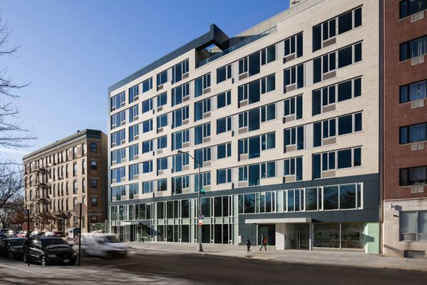 Exterior, Facade, Condo Building
