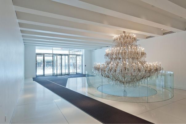 Chandelier, Interior