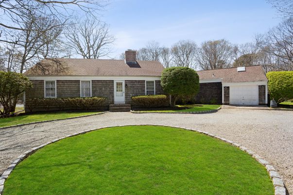 Attached, Backyard, Exterior, Facade, Cape Cod