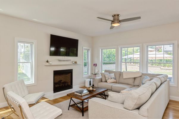 Fireplace, Interior, Living room, Wood Texture Flooring