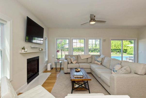 Fireplace, Interior, Living room, Wood Texture Flooring