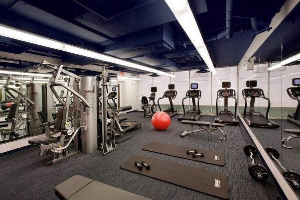Fitness Equipment, Gym, Interior