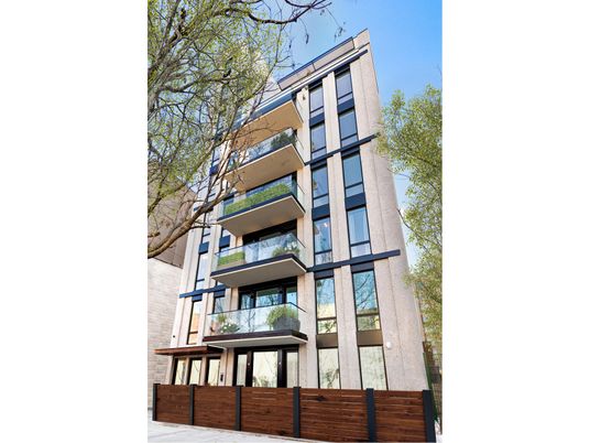 Exterior, Facade, Condo Building
