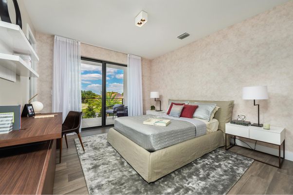 Bedroom, Home Office, Interior, Wood Texture Flooring