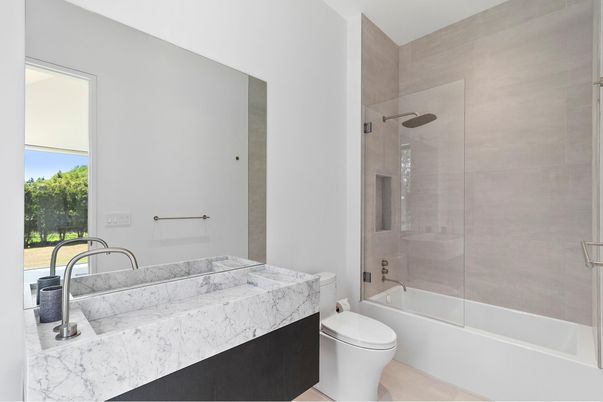 Bathroom, Glass Shower, Interior