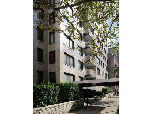 Exterior, Facade, Brick Facade, Condo Building