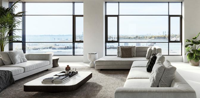 Interior, Living room, Water