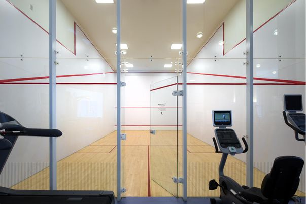 Fitness Equipment, Interior, Recessed Lighting
