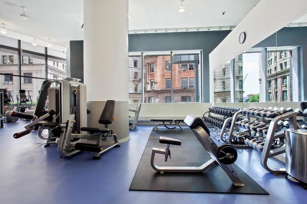 Fitness Equipment, Gym, Interior