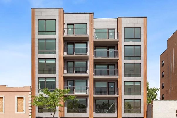 Exterior, Facade, Condo Building