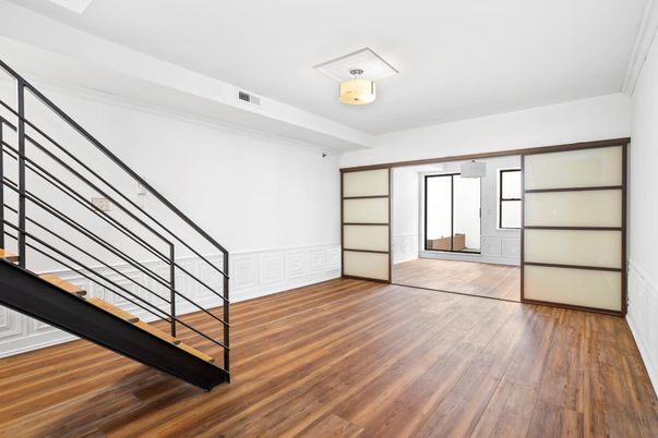 Empty room, Interior, Wood Texture Flooring