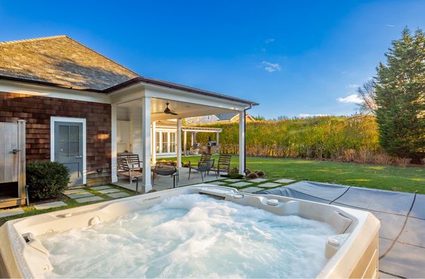 Backyard, Exterior, Hot Tub