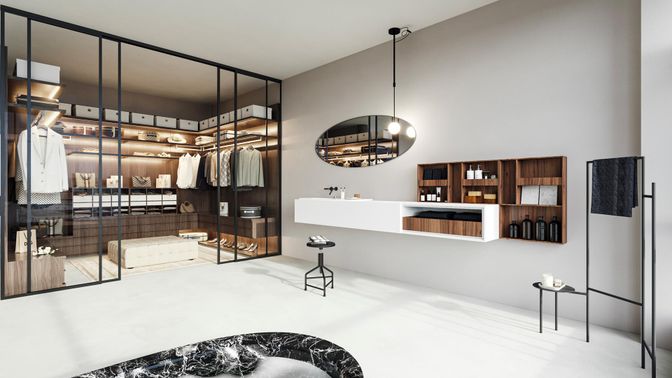 Interior, Pendant Lights, Walk-in Closets