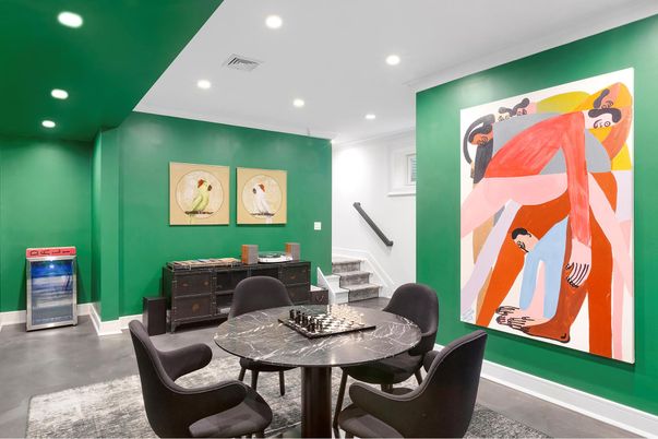 Home Office, Interior, Recessed Lighting