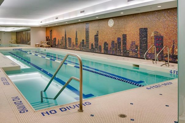 Interior, Pool, Recessed Lighting