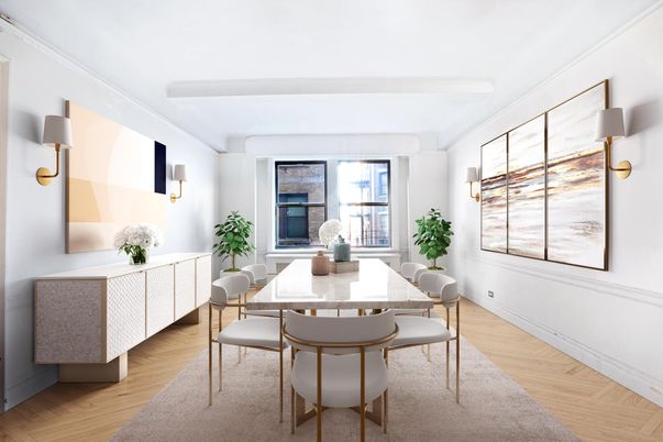 Dining room, Interior, Wood Texture Flooring