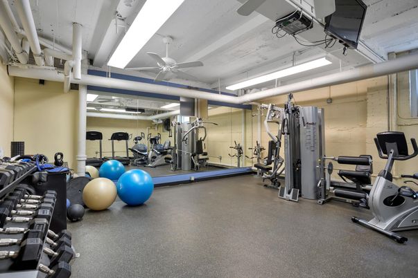 Fitness Equipment, Gym, Interior