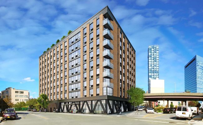 Exterior, Facade, Highrise