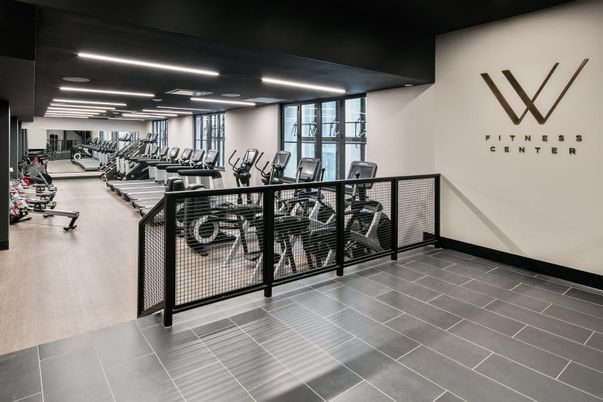 Fitness Equipment, Gym, Interior, Recessed Lighting