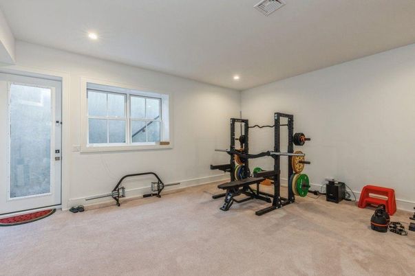 Fitness Equipment, Interior, Recessed Lighting
