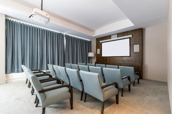 Home Theatre Room, Interior, Projection Screen, Theatre Room