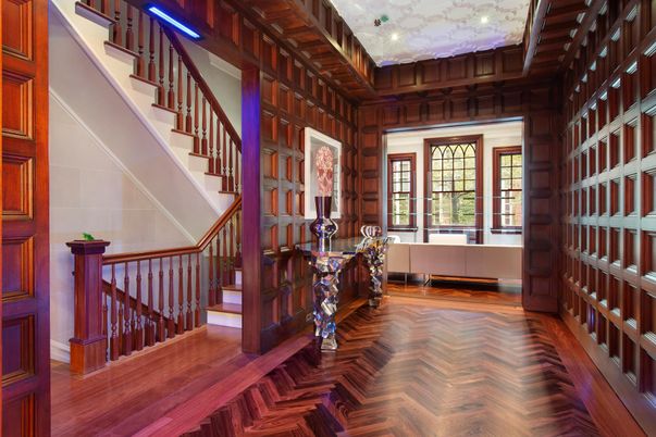 Interior, Wood Texture Flooring, Wooden Walls