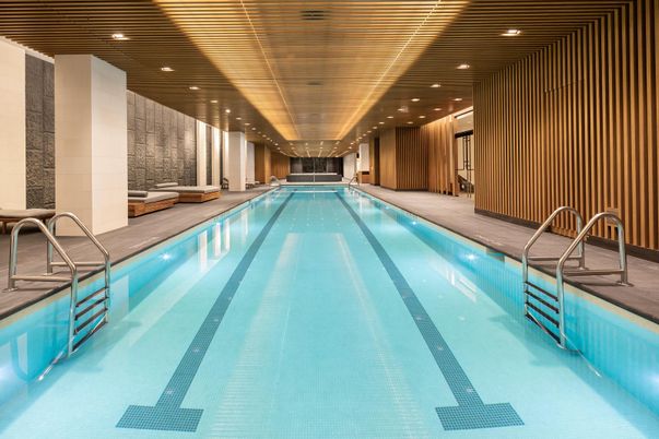 Interior, Pool, Recessed Lighting