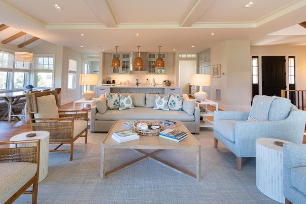Dining room, Interior, Kitchen, Living room, Pendant Lights, Recessed Lighting