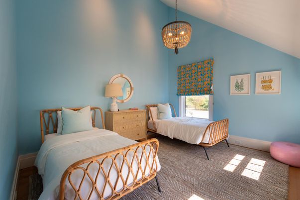Bedroom, Chandelier, Interior