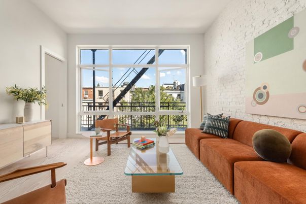 Interior, Living room, Stone Walls