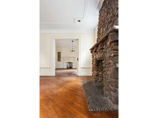 Fireplace, Interior, Wood Texture Flooring