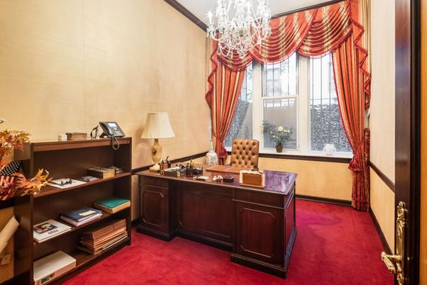 Chandelier, Home Office, Interior