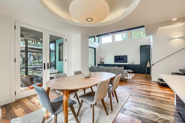 Dining room, Interior, Living room, Wood Texture Flooring