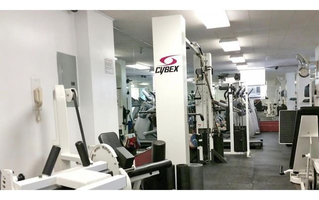 Fitness Equipment, Gym, Interior, Recessed Lighting