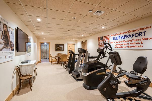 Fitness Equipment, Interior, Recessed Lighting