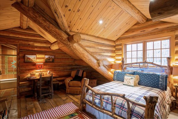 Bedroom, Interior, Wooden Beams, Wooden Ceilings, Wood Texture Flooring, Wooden Walls