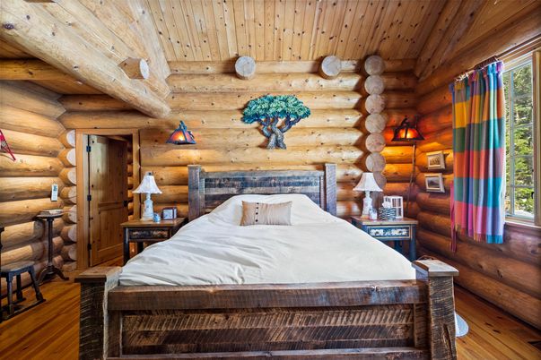 Bedroom, Interior, Wooden Ceilings, Wood Texture Flooring, Wooden Walls