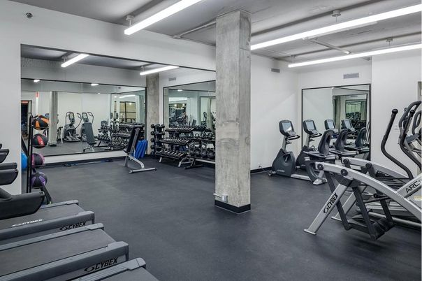 Fitness Equipment, Gym, Interior