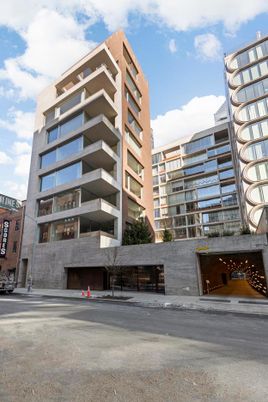 Exterior, Facade, Condo Building