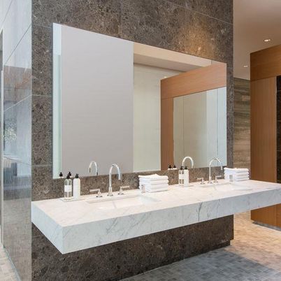 Bathroom, Interior, Recessed Lighting