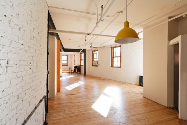 Interior, Stone Walls, Wood Texture Flooring