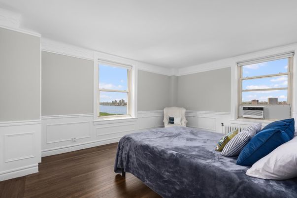 Bedroom, Interior, Water, Wood Texture Flooring