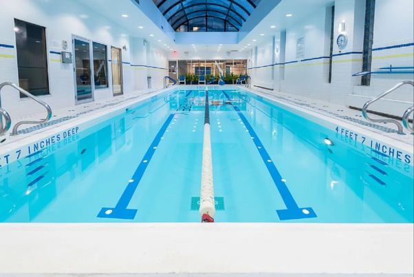 Interior, Pool, Recessed Lighting